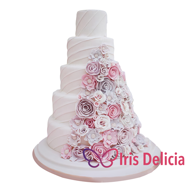 Изображение Свадебный торт Цветочная Стена Кондитерская Iris Delicia