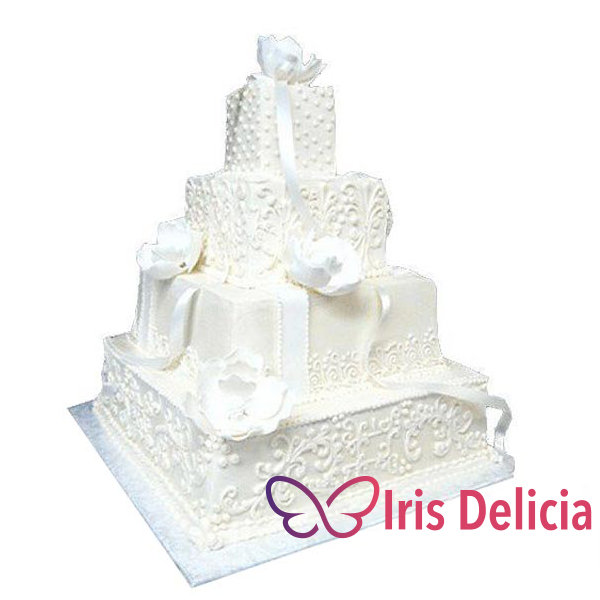 Изображение Свадебный торт Нежный бутон  № 890 Кондитерская Iris Delicia