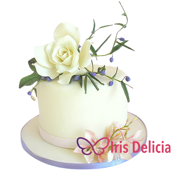 Изображение Свадебный торт Нежный с Украшением Кондитерская Iris Delicia