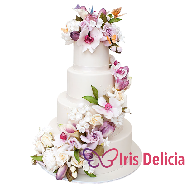 Изображение Свадебный торт  № 12044 Кондитерская Iris Delicia