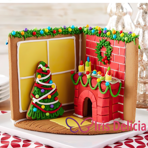 Пряничный домик на Новый Год №11 фото