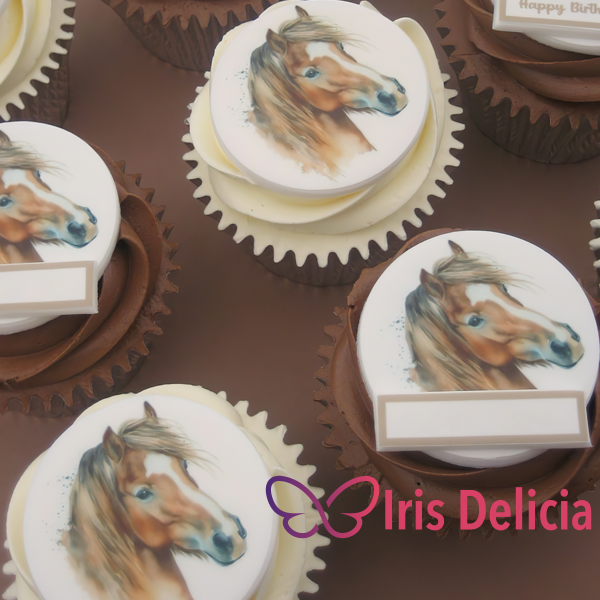 Изображение Капкейки на Новый год №2 Кондитерская Iris Delicia Изображение Капкейки на Новый год №2 Кондитерская Iris Delicia