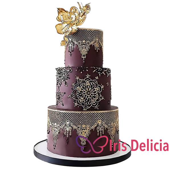 Изображение Свадебный торт №1033 Кондитерская Iris Delicia