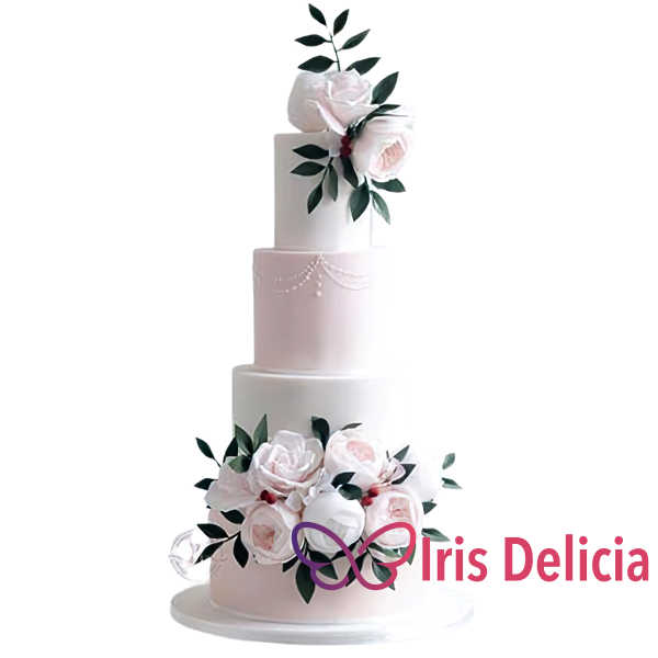 Изображение Свадебный торт №1055 Кондитерская Iris Delicia