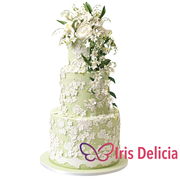 Изображение Свадебный торт № 12066 Кондитерская Iris Delicia