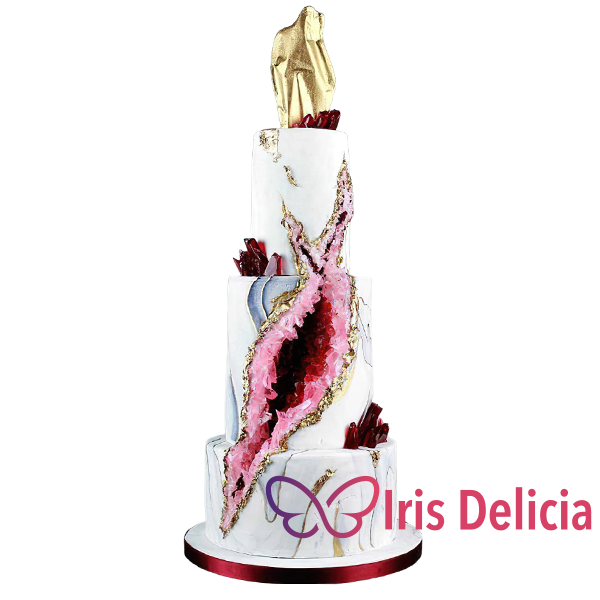 Изображение Свадебный торт Золотой Огонь Кондитерская Iris Delicia