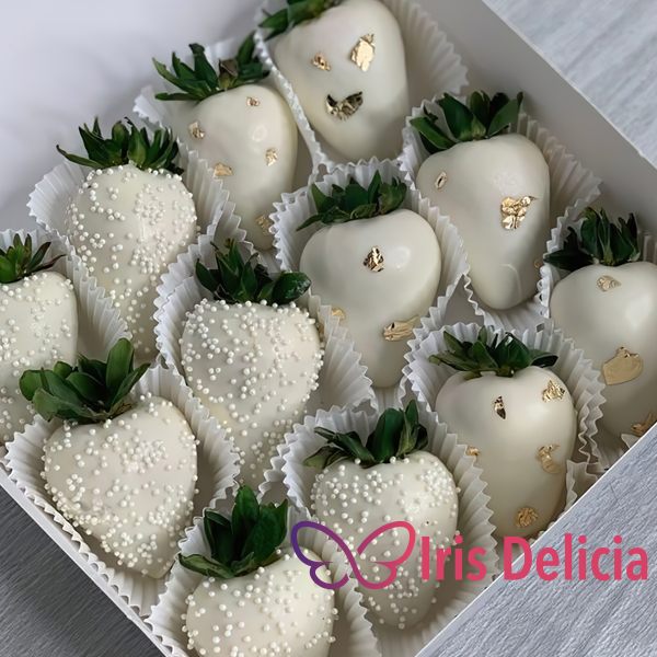 Набор клубника в шоколаде №3  (6 ягод - 890 руб; 9 ягод - 1790 руб; 12 ягод - 2290 руб; 16 ягод - 3090 руб; 20 ягод - 3690 руб; 25 ягод - 4490 руб) фото