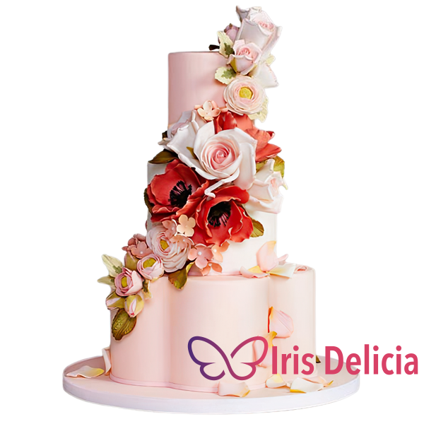 Изображение Свадебный торт №1011 Кондитерская Iris Delicia
