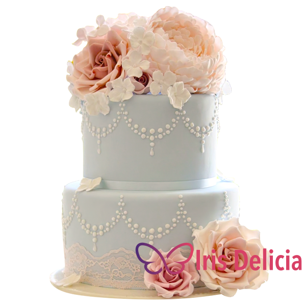 Изображение Свадебный торт Нежные Бусы Кондитерская Iris Delicia