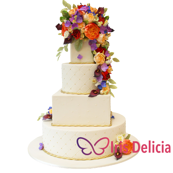 Изображение Свадебный торт Восхищение Кондитерская Iris Delicia