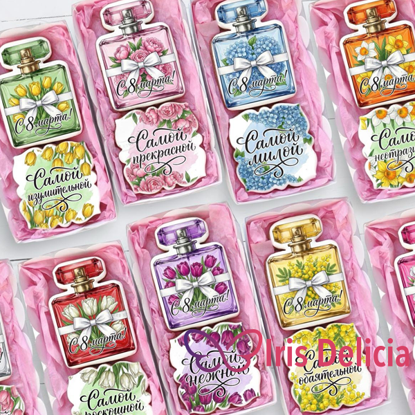 Имбирный пряник на 8 Марта №4 фото