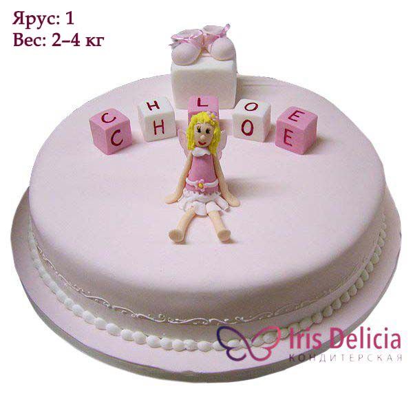 Креативные Детские торты на день рождения в виде куклы на заказ, фото и цены, купить торт в Москве