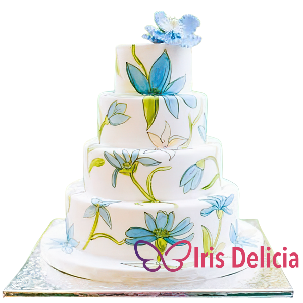 Изображение Свадебный торт Весенняя Трель Кондитерская Iris Delicia