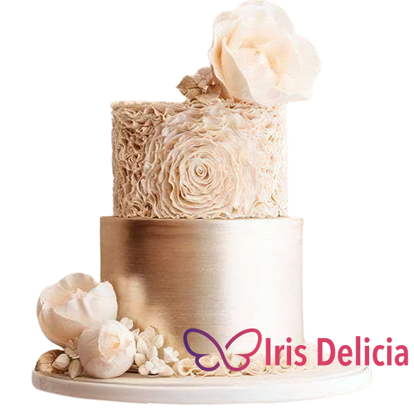 Изображение Свадебный торт Золотой Свадебный Кондитерская Iris Delicia