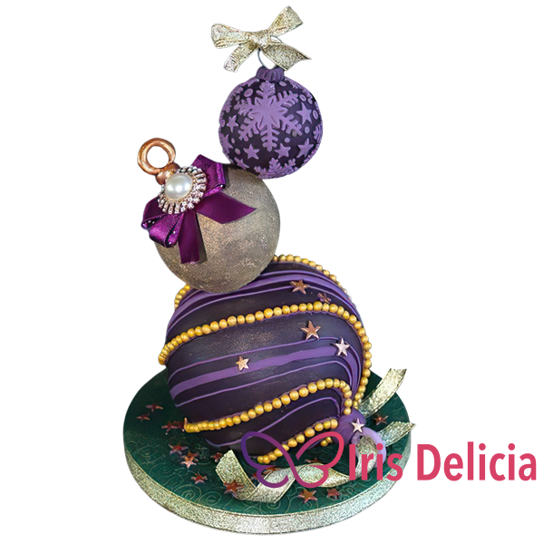 Новогодний торт № 1124 фото