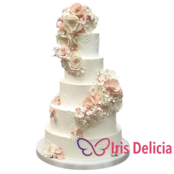 Изображение Свадебный торт №1022 Кондитерская Iris Delicia