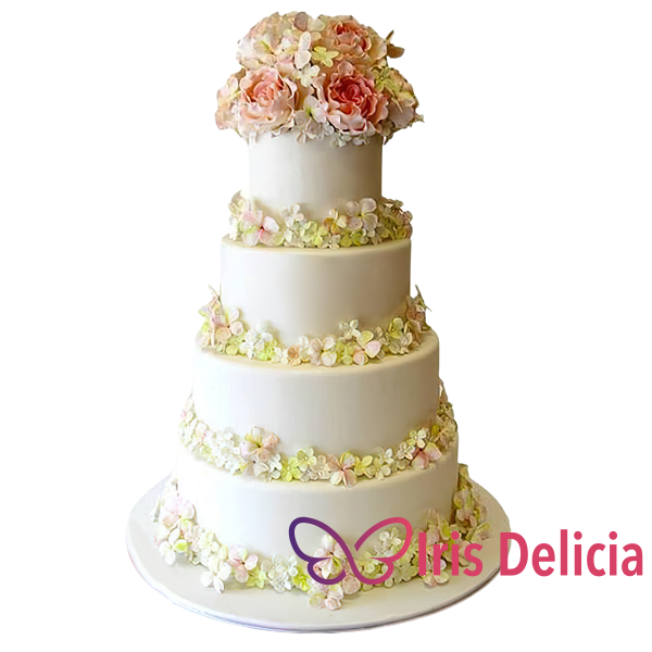 Изображение Свадебный торт Цветочная Поляна Кондитерская Iris Delicia