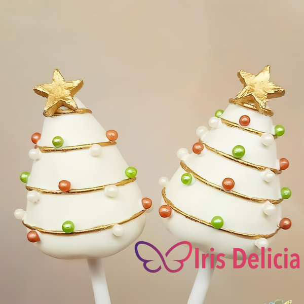 Новогодние Кейк-попсы №1 фото