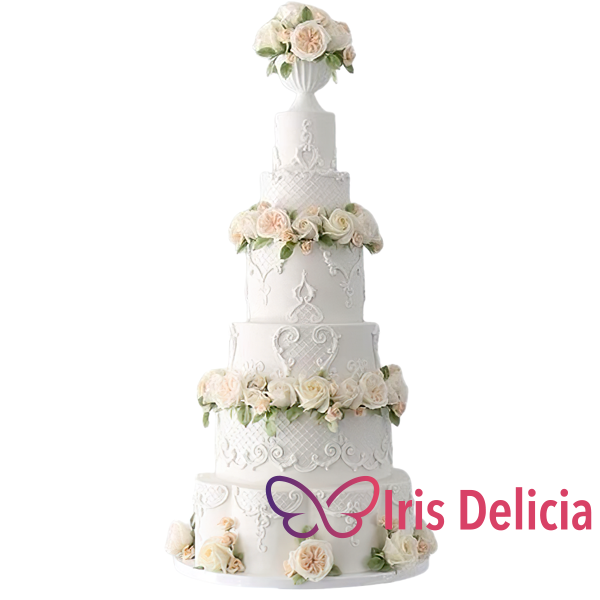 Изображение Свадебный торт №1069 Кондитерская Iris Delicia