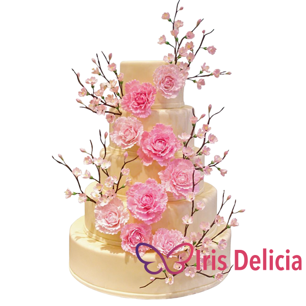 Изображение Свадебный торт № 12062 Кондитерская Iris Delicia