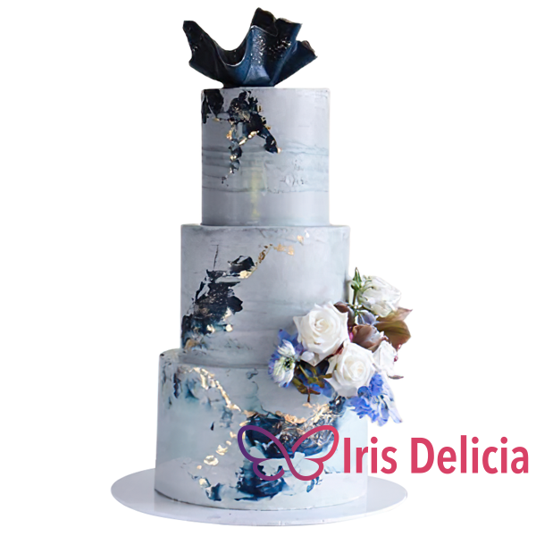 Изображение Свадебный торт №1057 Кондитерская Iris Delicia