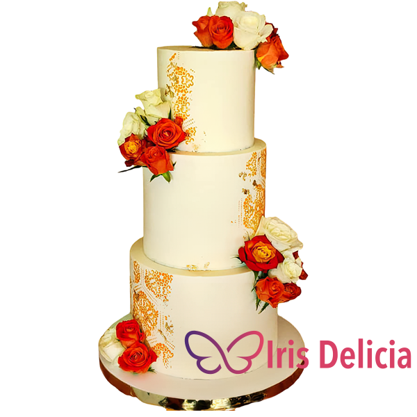 Изображение Свадебный торт Янтарный Кондитерская Iris Delicia