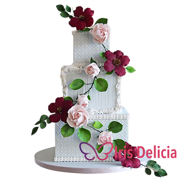 Изображение Свадебный торт Астра №12242 Кондитерская Iris Delicia