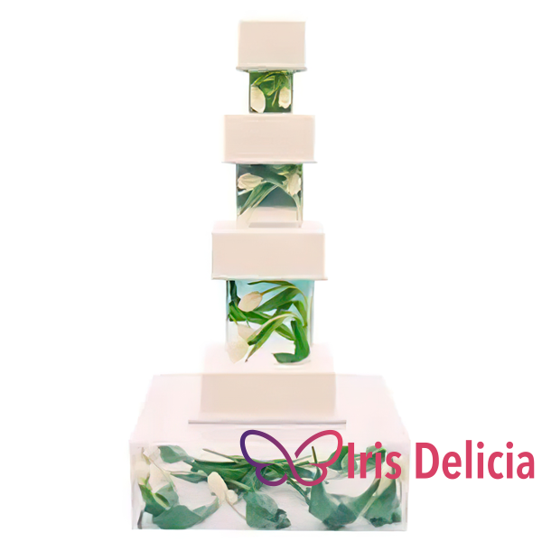 Изображение Свадебный торт Воздушные Тюльпаны Кондитерская Iris Delicia