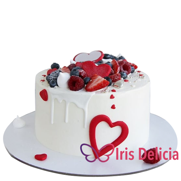 Изображение Праздничный торт Сердечко  № 640 Кондитерская Iris Delicia