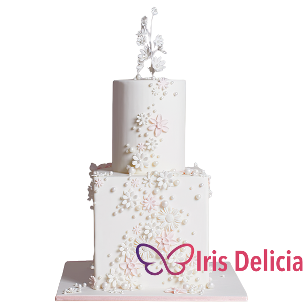 Изображение Свадебный торт №1005 Кондитерская Iris Delicia