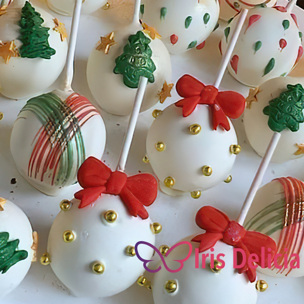 Новогодние Кейк-попсы №6 фото