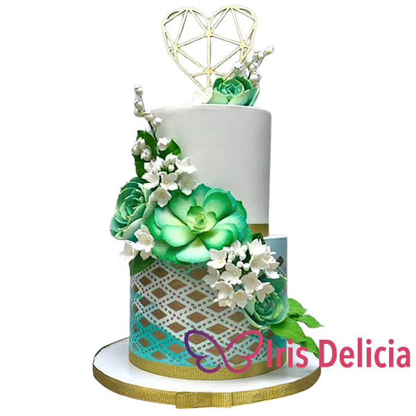 Изображение Свадебный торт Девичья мечта № 4545 Кондитерская Iris Delicia