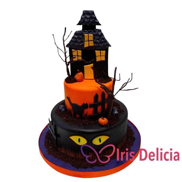 Изображение Торт Ночь на Хеллоуин № 7205 Кондитерская Iris Delicia