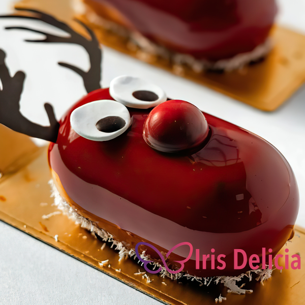 Муссовое пирожное на Новый год №12 фото