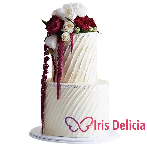 Изображение Свадебный торт №1050 Кондитерская Iris Delicia