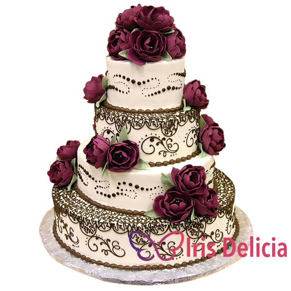 Изображение Свадебный торт Барский № 4282 Кондитерская Iris Delicia