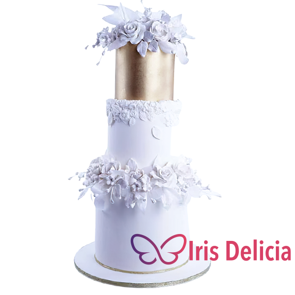 Изображение Свадебный торт №1052 Кондитерская Iris Delicia