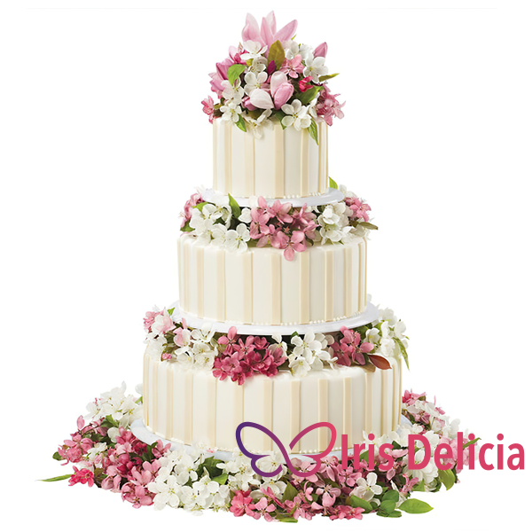 Изображение Свадебный торт Весенние Цветы Кондитерская Iris Delicia