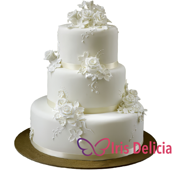 Изображение Свадебный торт По любви № 10022 Кондитерская Iris Delicia