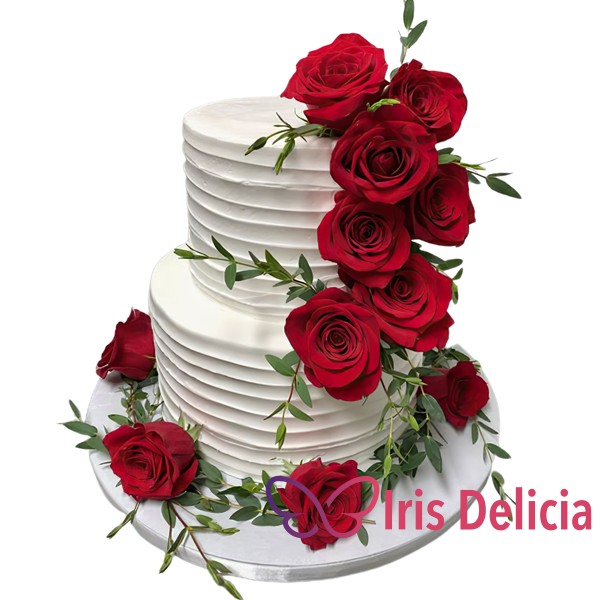 Изображение Свадебный торт Роза Вувузела №12244 Кондитерская Iris Delicia