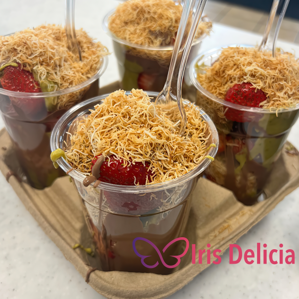 Клубника в дубайском шоколаде №1 фото