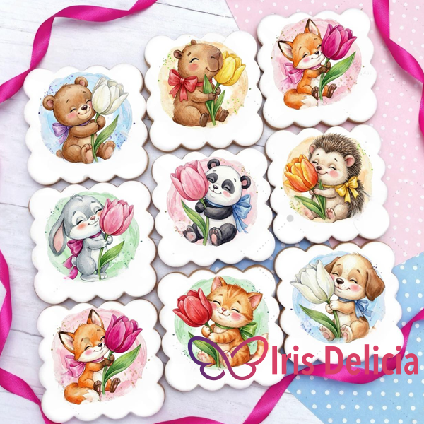 Имбирный пряник на 8 Марта №6 фото