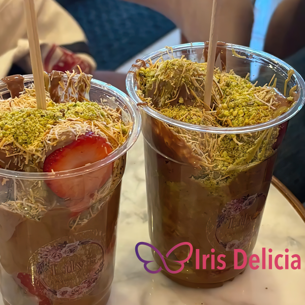 Клубника в дубайском шоколаде №3 фото