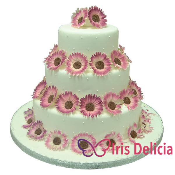 Изображение Свадебный торт Цветочный Градиент Кондитерская Iris Delicia