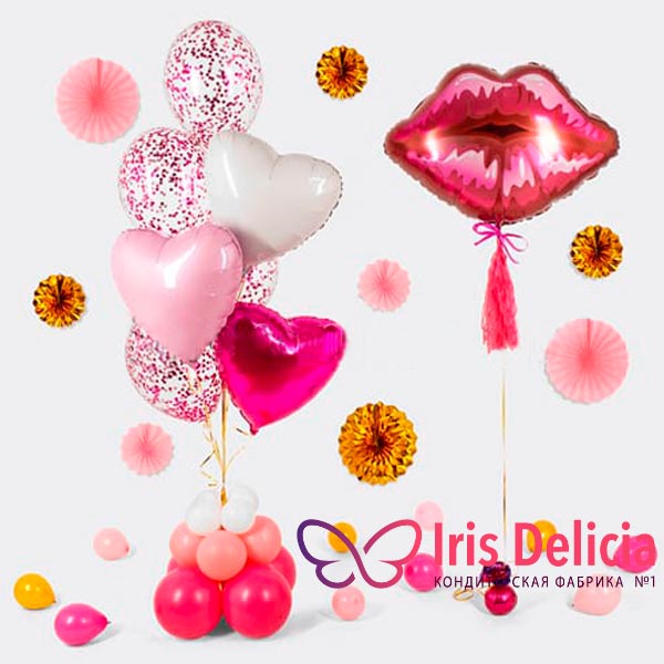 Изображение Набор шаров «Поцелуй» Кондитерская Iris Delicia
