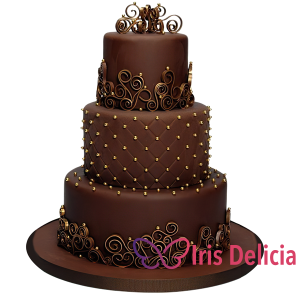 Изображение Свадебный торт Шоколадный Рай Кондитерская Iris Delicia