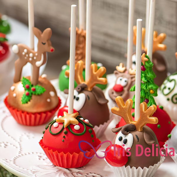 Новогодние Кейк-попсы №11 фото