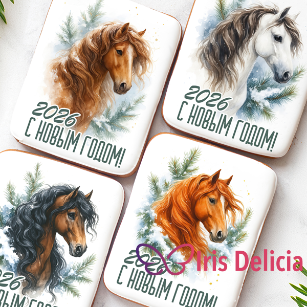 Новогодний имбирный пряник №3 фото