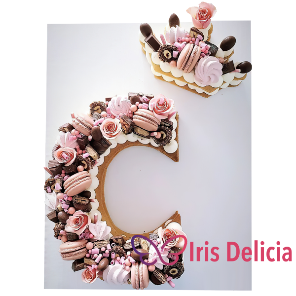 Торт Буква Сладости Микс фото