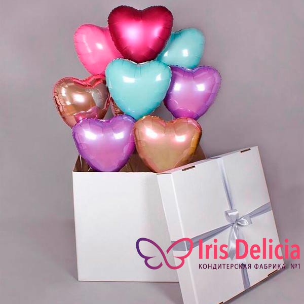 Изображение Коробка сюрприз сердца  Кондитерская Iris Delicia